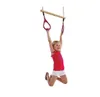 GARTEN-NEXT Turngeräte Holztrapeze Turnringe aus Kunststoff Produktbild-Vorschau 3