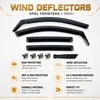 Set aus 4 Stück Windabweiser für Opel Frontera, Baujahr Produktbild-Vorschau 3