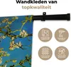 MuchoWow® Wandteppich Wandbehang Mandelblüte - Vincent van Produktbild-Vorschau 3