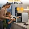 Friggitrice ad aria calda XXL 8L Airfryer Elementi Anteprima dell’immagine prodotto 8