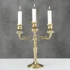 Boltze Kerzenständer Varas gold 3-flammig Hähe 26 cm Produktbild-Vorschau 3