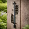 Talentools Ausenthermometer - schwarz - Metall - 38 cm Produktbild-Vorschau 2