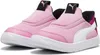 A pair of pink Puma Courtflex V3 Sliptech Ps sneakers. Podgląd zdjęcia produktu