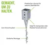 Alberts Einschraub-Bodenhülse für Vierkantholzpfosten Produktbild-Vorschau 3