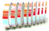 10m Zierstreifen 8mm Flip Flop Gelb/Rot Folie Auto Motorrad Produktbild-Vorschau 2