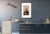 MuchoWow® Gerahmtes Poster Mona Lisa - Rosa - Alte Meister Produktbild-Vorschau 5