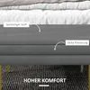 HOMCOM Sitzbank, Polsterbank mit Stauraum, Samtoptik, Produktbild-Vorschau 4
