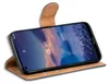 A book-style phone case with a phone inside, displayed on a white background. Anteprima dell’immagine prodotto