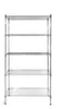 HENDI Regalsysteem 5 Böden Eisen verchromt 455x910x1830mm Produktbild-Vorschau 1