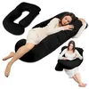 Schwangerschaftskissen 180 cm Body Pillow mit Velours-Bezug Produktbild-Vorschau 1