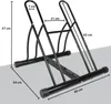 Fahrradständer für 2 Fahrräder DUO Räder Fahrrad Ständer Produktbild-Vorschau 3
