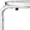 Table de bistrot ronde Bolero en acier inoxydable, 3 pieds, Voir les images du produit 3