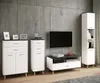 LandosI Hochschrank Bad weiß, Eiche Nachbildung. Produktbild-Vorschau 6