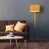 relaxdays Stehlampe Wohnzimmer beige Produktbild-Vorschau 2