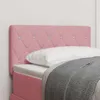 vidaXL Kopfteil Rosa 80 cm Samt Produktbild-Vorschau 2