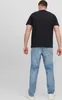 JACK&JONES PLUS JJESTAR JJ TEE SS NOOS PLS Black Produktbild-Vorschau 3