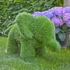 AniPlants, Grasfigur, "Elefant", stehend, Gartendeko, 35cm Produktbild-Vorschau 1