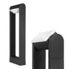 Two modern black outdoor LED lights on a white background. Náhľad obrázku produktu