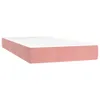 vidaXL Boxspringbett mit Matratze & LED Rosa 80x200 cm Samt Produktbild-Vorschau 7