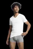 Puma Herren V-Neck Shirts 4er Pack White Weiss Baumwolle Produktbild-Vorschau 13