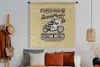 MuchoWow® Wandteppich Wandbehang Motorrad - Motorradhelm - Produktbild-Vorschau 4