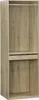 A modular wardrobe set with a hanging rail and a drawer, made of wood-effect material. Produktbild-Vorschau