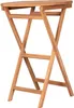 deVries Teakholz Stehtisch Woodie Ø 80 cm - rund Produktbild-Vorschau 1