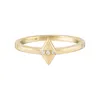 cai Ring 925/- Sterling Silber gelb 060 (19,1) Zirkonia Produktbild-Vorschau 1