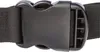 A close-up shot of a black plastic buckle and black nylon strap. Produktbild-Vorschau