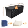 Gartenbox - Kissenbox - Auflagenbox - Truhe mit Deckel 490 Produktbild-Vorschau 2
