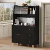 Flieks Küche Hochschrank mit Ladefunktion, Küchenbuffet Produktbild-Vorschau 2