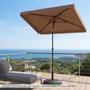 Slunečník COSTWAY na balkon 210 x 130 cm, obdélníkový Náhled obrázku produktu 2