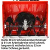 HECHT Schneefräse Benzin 9661 | 61 cm Arbeitsbreite | 196 Produktbild-Vorschau 11