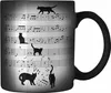 Trendation - Katze Farbwechsel Zauber-Tasse Lustig Geschenk Produktbild-Vorschau 1