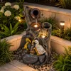 KOMFOTTEU 4-stufiger Gartenbrunnen, Springbrunnen mit Produktbild-Vorschau 3