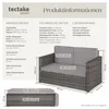 TecTake 403884, Venkovní, Šedá Náhled obrázku produktu 7