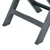 vidaXL Chaise de jardin pliante 2 pcs. Plastique Vert Voir les images du produit 9