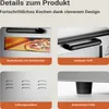 Piec do pizzy 2000W z kamieniem kordierytowym do pizzy jak Podgląd zdjęcia produktu 6