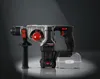 A cordless rotary hammer drill is shown against a dark gray background. Produktbild-Vorschau