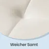 VASAGLE Esszimmerstühle 2er Set, Polsterstühle aus Samt mit Produktbild-Vorschau 6