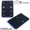 Höhenverstellbare Adapterplatte Anhängerbock 4x90 mm für Produktbild-Vorschau 2
