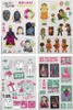 A collage of stickers featuring characters and symbols from the Squid Game series. Náhled obrázku produktu