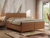 MKS MEBLE Boxspringbett 160x200, Bett 160x200 mit Matratze Produktbild-Vorschau 1