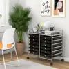 Carrello con cassetti, carrello da cucina con rotelle, Anteprima dell’immagine prodotto 2