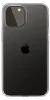 The back of a clear phone case with an iPhone logo visible through it. Podgląd zdjęcia produktu