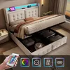 Letto imbottito Flieks 180x200cm con funzione di carico, Anteprima dell’immagine prodotto 1