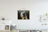 MuchoWow® Textilposter Kunst - Mädchen mit Perlenohrring - Produktbild-Vorschau 2