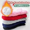 Kuschelsocken Damen Herren, Dicke Flauschige Socken mit Produktbild-Vorschau 4