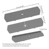 Cuisine Robinet Lave-mains Splash Guard Grand Silicone Voir les images du produit 1
