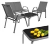 Gardlov 27600 Set da giardino - tavolo, panca, 2 poltrone, Anteprima dell’immagine prodotto 1